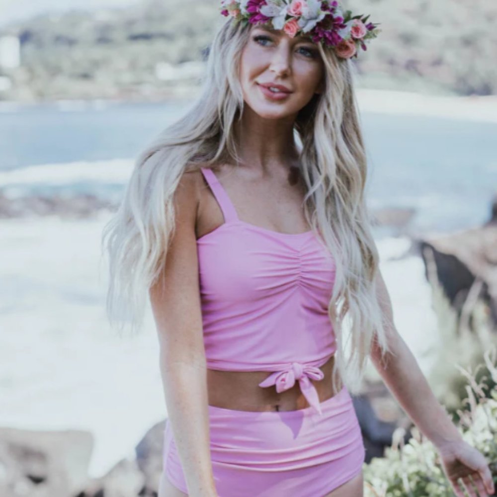 PINK Swim Top